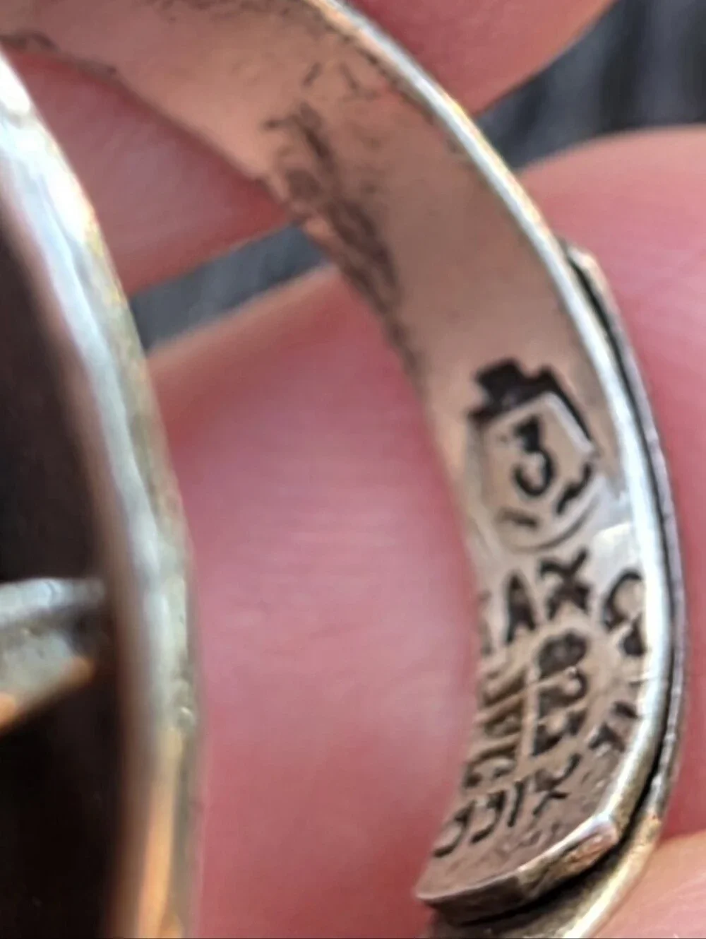 Vintage 1950s/60s Taxco Sterling Silver Poison Pill Box Stash Ring